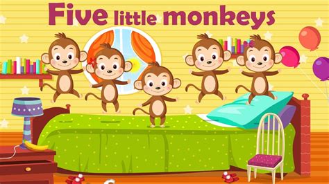  Five Little Monkey Rhymes - Five Little Monkey Rhymes