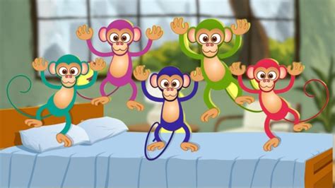 Five Little Monkeys Bouncing On The Bed