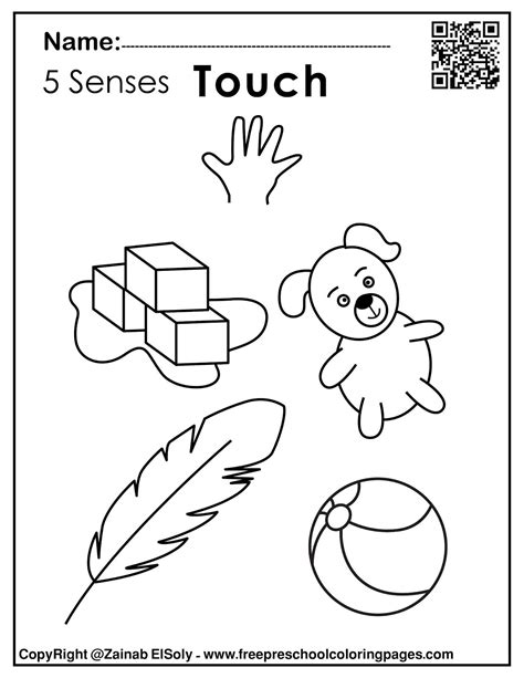 Five Sense Coloring Pages For Kids Coloring Nation Five Senses Coloring Sheet - Five Senses Coloring Sheet