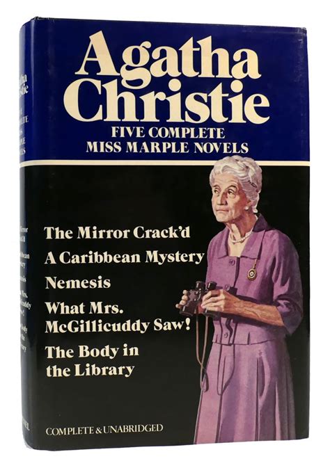 Full Download Five Complete Miss Marple Novels The Mirror Crackd A Caribean Mystery Nemesis What Mrs Magillicuddy Saw The Body In The Library 