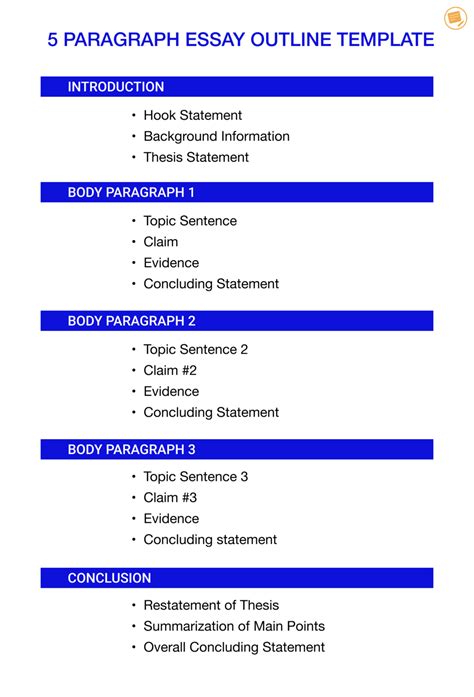 Download Five Paragraph Research Paper Setup Outline 
