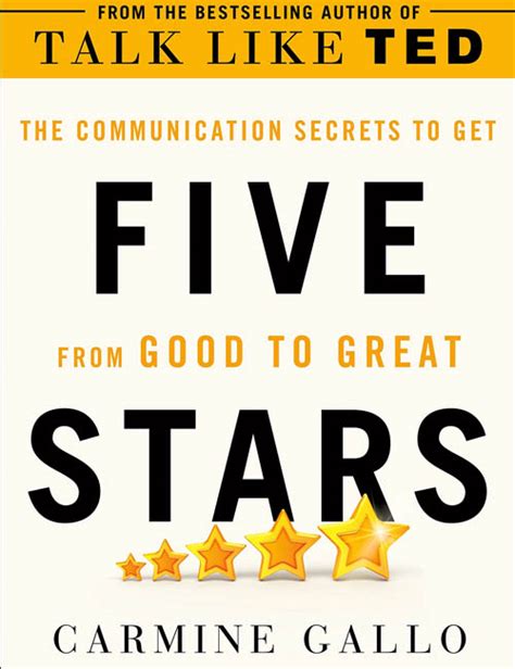 Read Online Five Stars The Communication Secrets To Get From Good To Great 