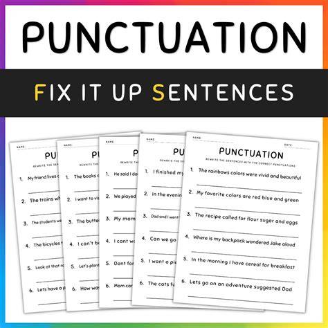 fix grammar sentences for 3rd grade