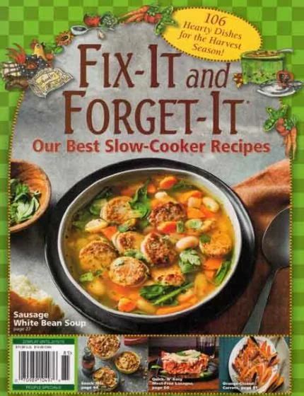 fix it and forget it recipes