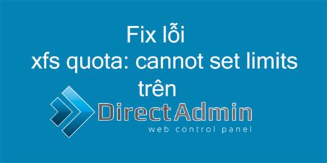 fix quota direct admin