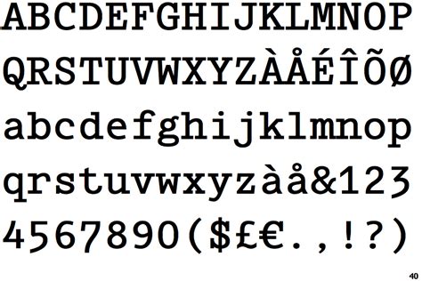 fixedwidth Fonts MyFonts