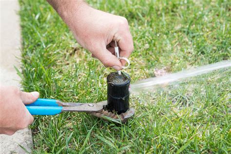 fixing irrigation