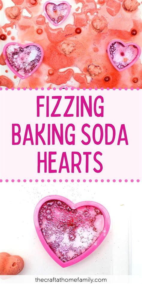 Fizzy Baking Soda Hearts Valentineu0027s Day Science With Baking Science Experiments - Baking Science Experiments