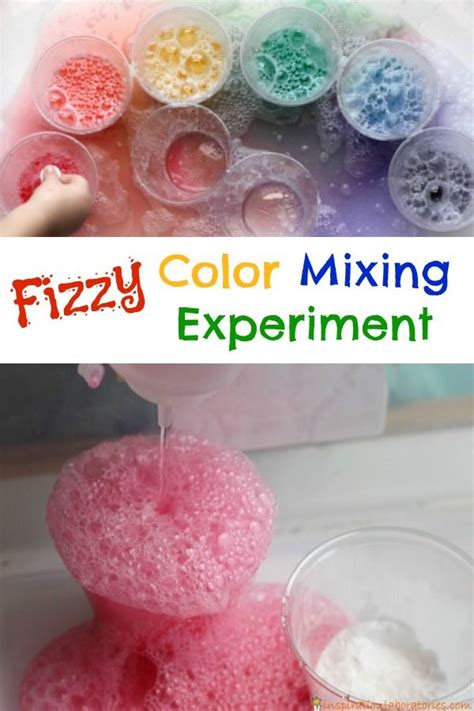 Fizzy Color Mixing Experiment Inspiration Laboratories Color Mixing Science Experiments - Color Mixing Science Experiments