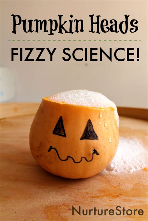 Fizzy Pumpkin Science Experiment Livinglifeandlearning Com Pumpkin Science Experiment - Pumpkin Science Experiment