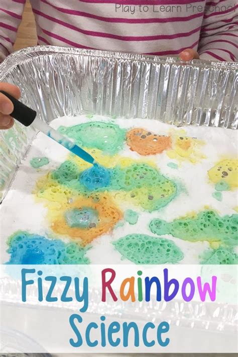 Fizzy Rainbow Science Activity For Preschool Students Rainbow Science Activities For Preschoolers - Rainbow Science Activities For Preschoolers