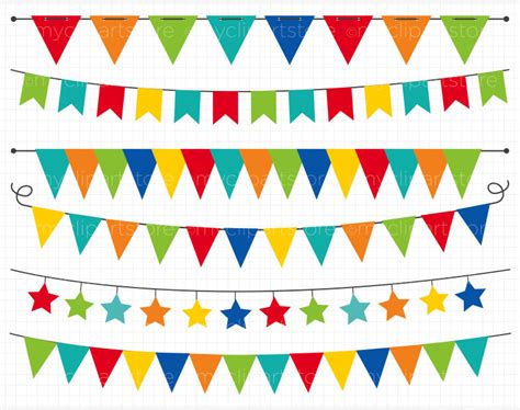 flag banner clipart