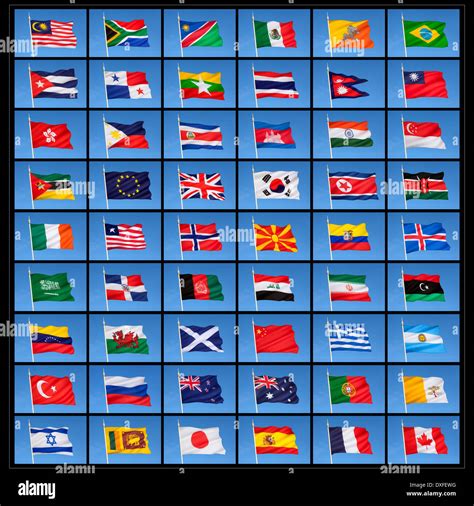 Flags All Around The World