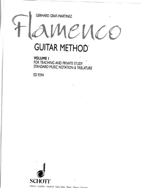 Flamenco Guitar Method