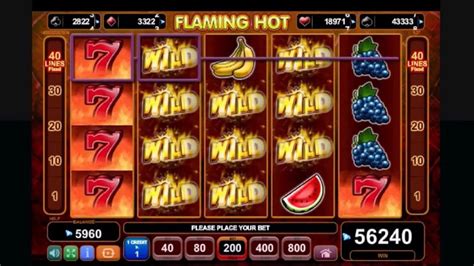 flaming hot slot machine free