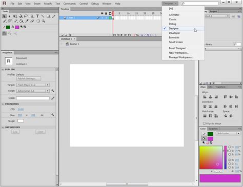 flash cs6 tutorial