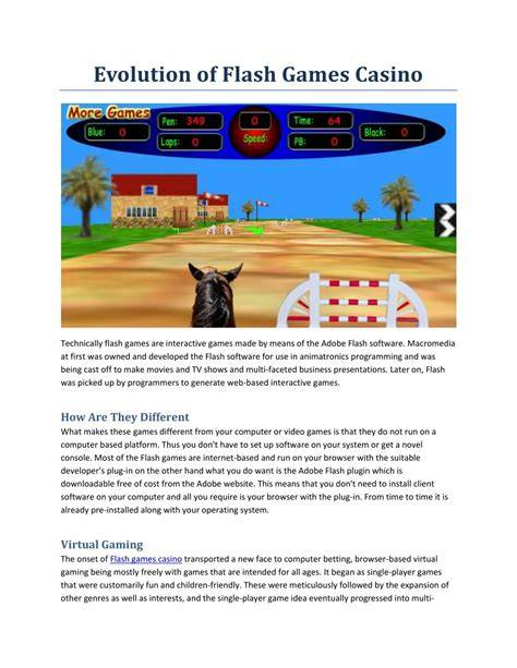 flash games casino