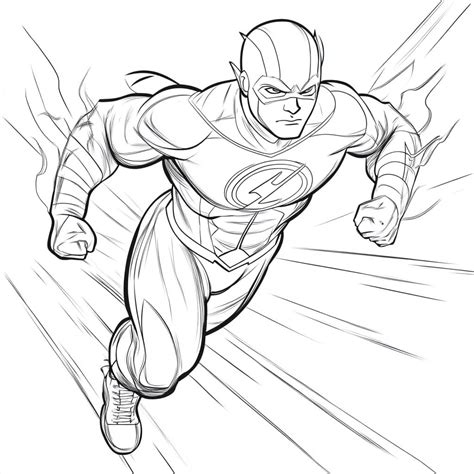 Flash Para Colorear