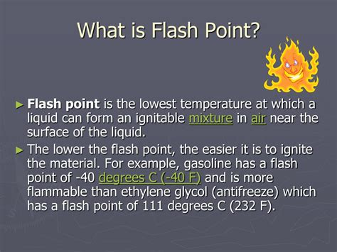 flash point