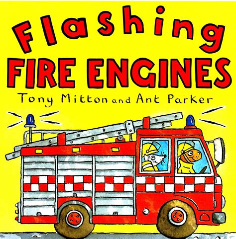 flashing fire engines