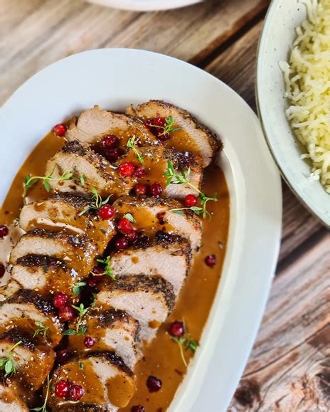 flaskfile med lingon i brodform