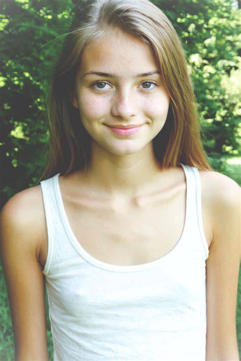 flat chested nude