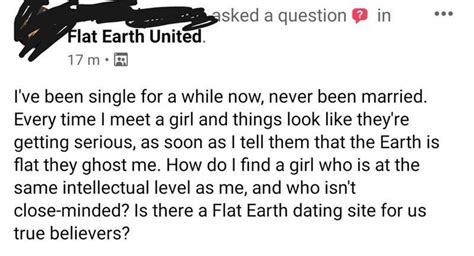 flat earth dating website