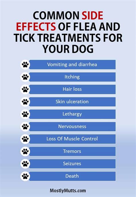 Flea and Tick Treatment Side Effects