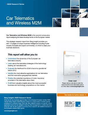 Full Download Fleet Management And Wireless M2M Berg Insight 