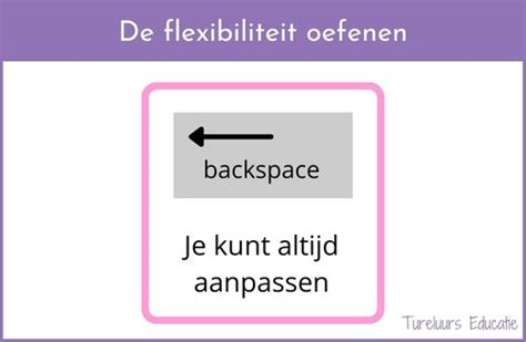 flexibiliteit afspraak