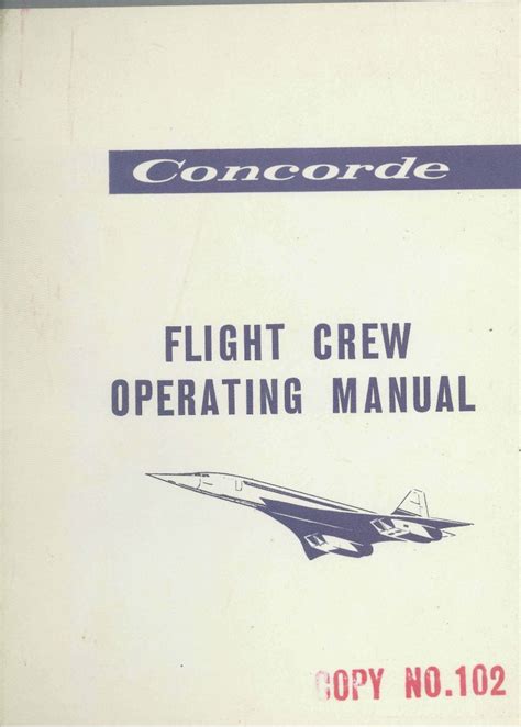 Flight Manual Concorde