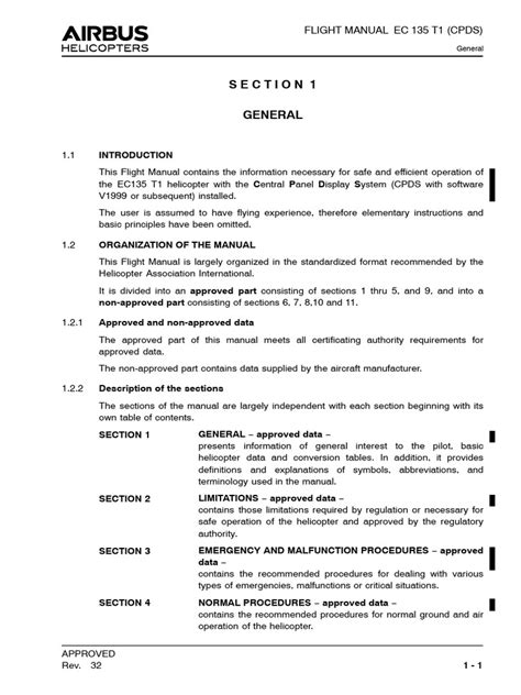 Flight Manual Ec135