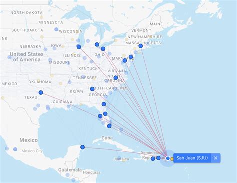 Southwest Airlines, American Airlines and two other airlines fly f