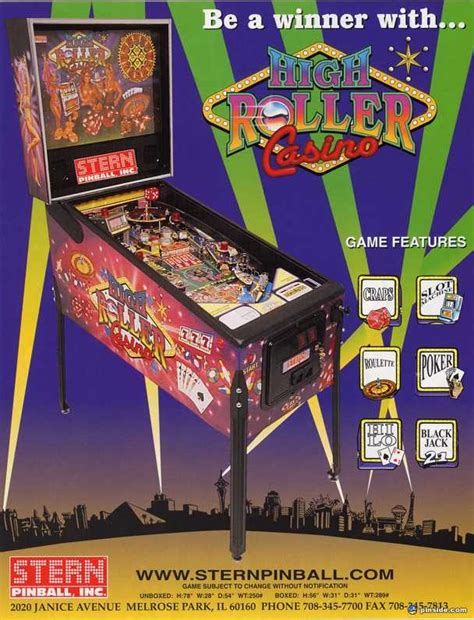 flipper stern 2001 high roller casino yafz