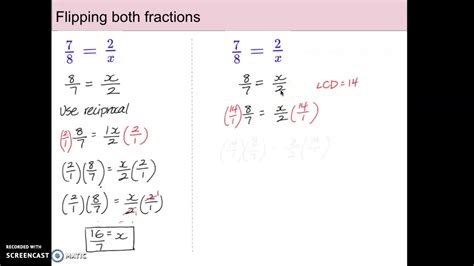 Flipping Over Fractions Flip Fractions - Flip Fractions