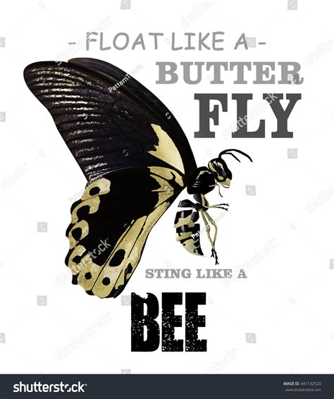 Float Butterfly Sting Like A Bee