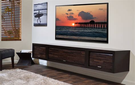 Floating Entertainment Cabinet