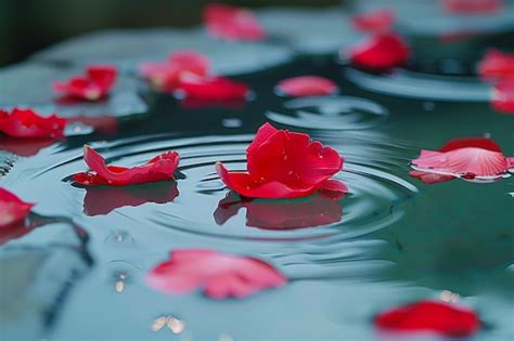 floating petals lingua inglese