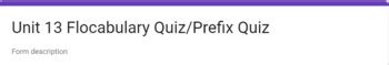 Flocabulary Unit 13 Fix The Mistake Answers