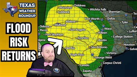 flood in texas map
