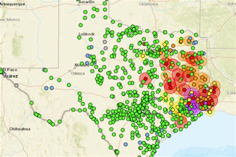 flood map in texas