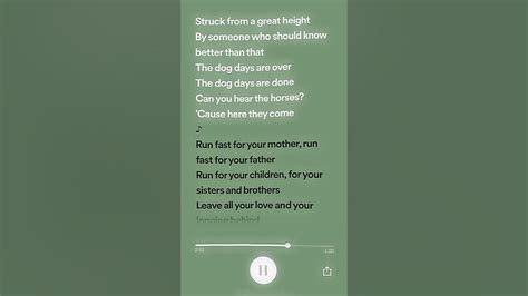 Florence Run Fast For Your Mother