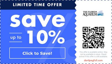 florida aquarium discount code