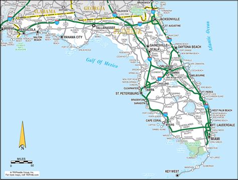 florida average roads