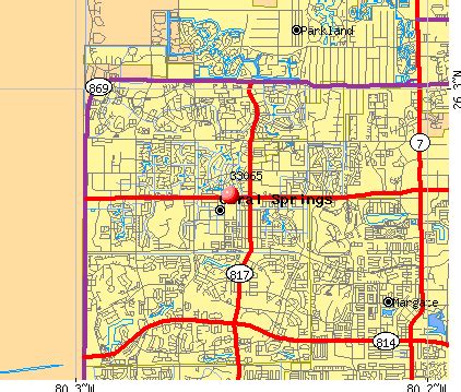 florida coral springs zip code