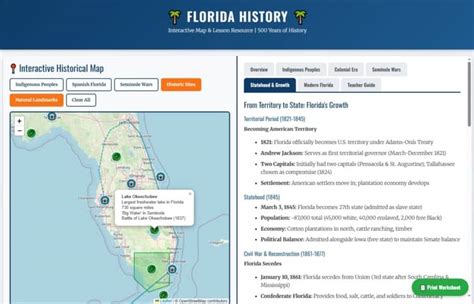 florida couse 3 interactive answer