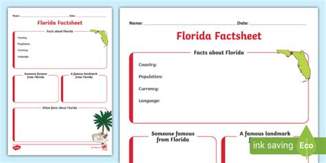 florida fact file