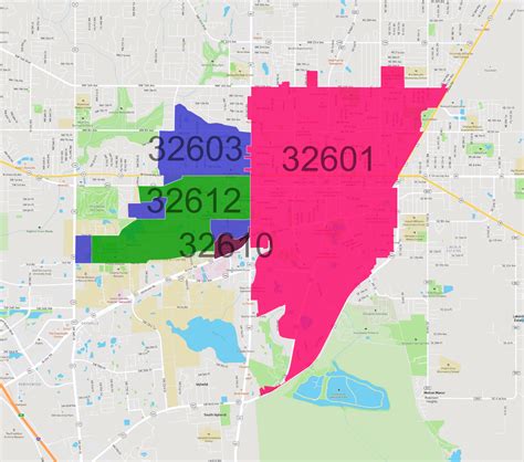 florida gainesville zip code
