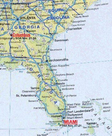 florida georgia map