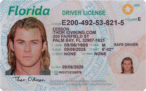 Florida Drivers License — Redesign on Behance